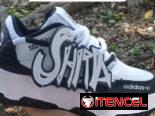 Tenis Adidas New Shita rosa y blanco; y blanco y negro