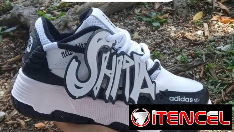 Tenis Adidas New Shita rosa y blanco; y blanco y negro