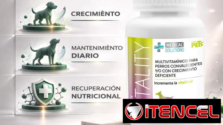 Multivitaminas Vitality para perros