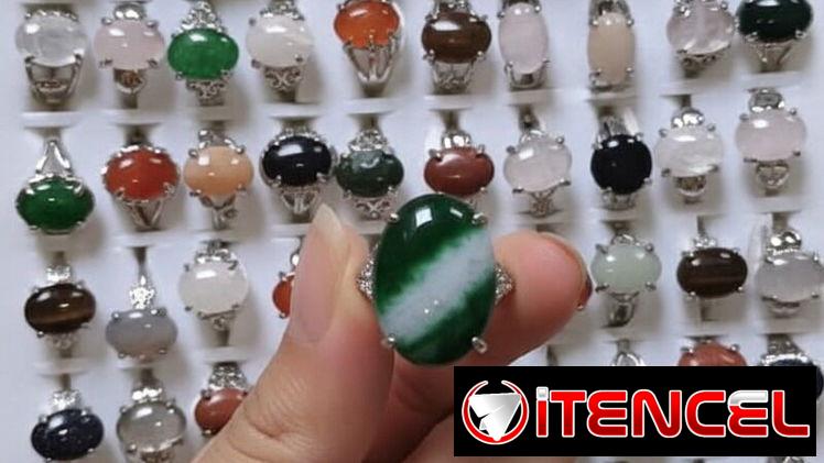 Anillos de piedras semipreciosas  ✨ Aceptamos pago por transferencia 💳