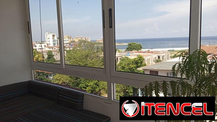Renta de apartamento independiente vista al mar 1 habitación Vedado