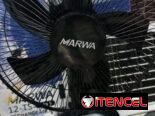 *Ventilador recargable con panel solar*