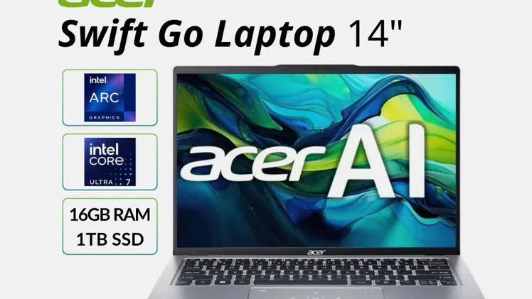650USD Laptop Acer Swift Go nueva en su caja
