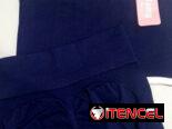 Conjunto Deportivo Acanalado de Top Corto y Shorts