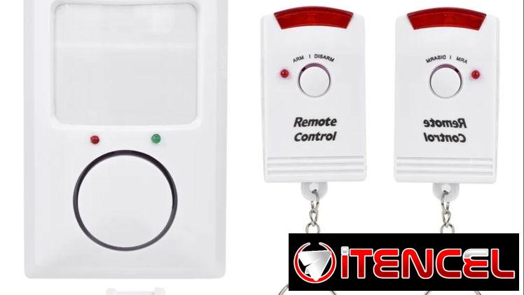 Alarma por sensor de mov con dos mandos. Telf 58059698