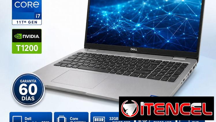 💻DELL PRECISION 3561…CORE I7-11850H..👉32GB/512GB SSD..NVIDIA T1200 4GB