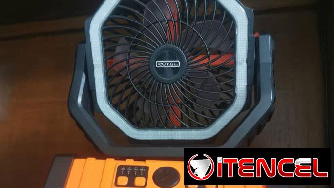 Ventilador recargable