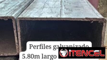 Tejas galvanizadas , perfiles,  entre otros