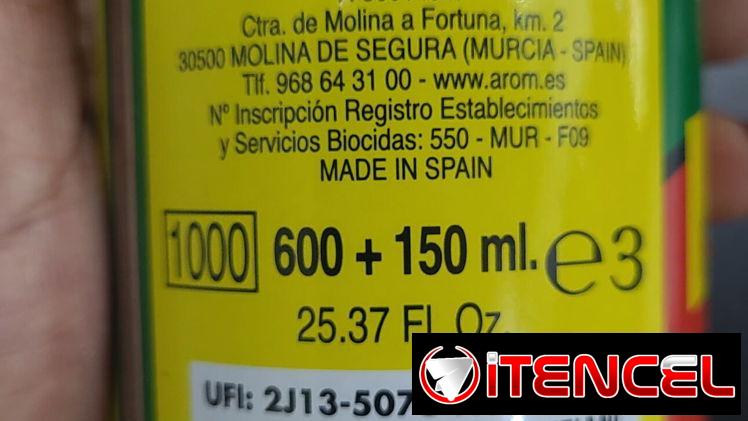 🪳🔥 Arrixaca Cucarachicida 🔥🐜 👉 Elimina cucarachas y hormigas al instante 🧴 ⭐600ml +150ml GRATIS, (750ml)⭐