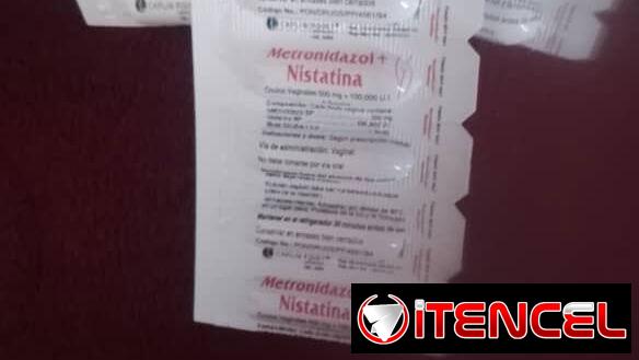 OVULO DE METRONIDAZOL CON NISTATINA