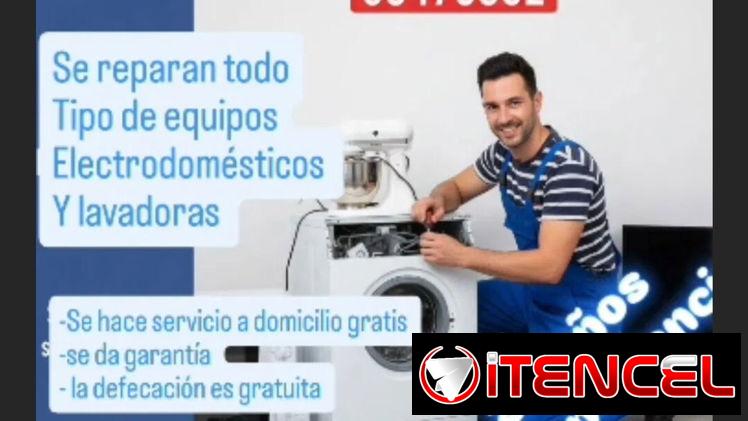 Mecánico de lavadoras y otros electrodomésticos a domicilio con garantía y 20 años de experiencia Habana