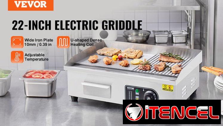 —- Plancha eléctrica para restaurantes —