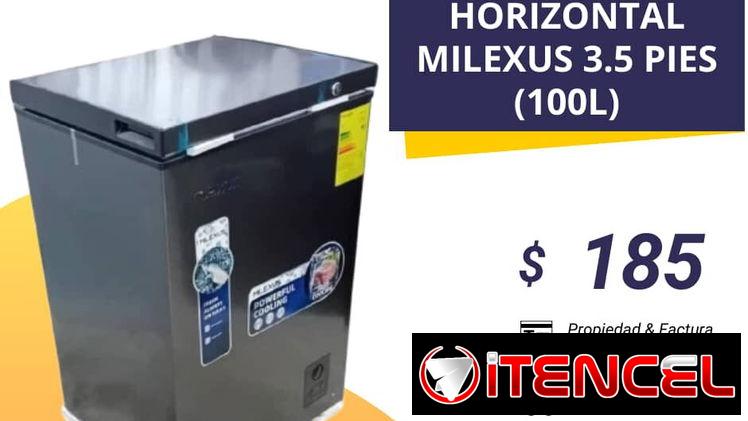 Nevera Horizontal marca Milexus 3.5 pies