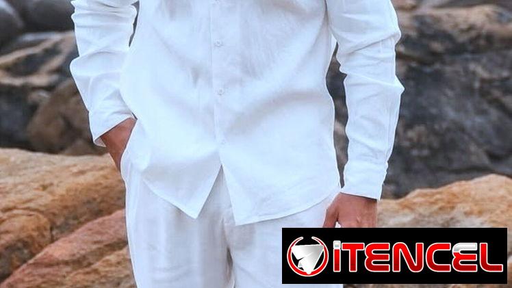 Camisa blanca de lino , camisa negra de lino , camisa verde de lino , camisa azul de lino , camisa beige