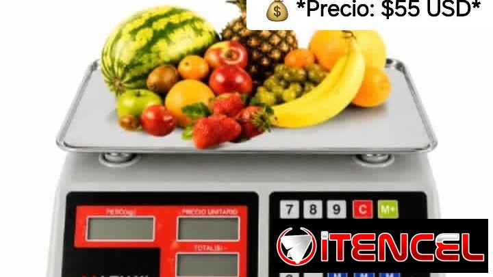 58296067  ⚖️ *BALANZA DIGITAL COMERCIAL* 💰 *Precio: $55 USD*