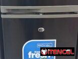 Refrigerador Royal 7.2 pies con cerradura en la puerta Color Negro Precio $355 USD con transporte Incluido