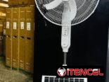 Ventilador Recargable 18 pulgadas Daytron control Remoto, Bombillo Led y panel Solar precio $95 USD Transporte Gratis