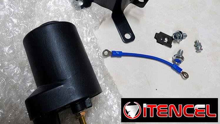Bobina de encendido Doble, trae su soporte, tornillos, especial para Fiat 126p polaco, motos