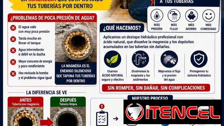 DESTUPICIÓN DE TUBERÍAS DE AGUA EN LA HABANA | RECUPERA LA FUNCIÓN HIDRAÚLICA | HANDYMANCUBA 🔧