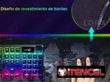 Mousepad/ Alfombrilla XXL bordes RGB para juegos .  20 USD