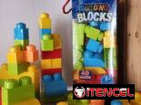 Se vende variedad de bloques de construcción para los más pequeños de casa