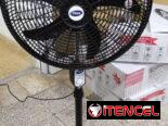 Ventilador 18″ pedestal marca Disa 120w 3 velocidades potencia, nuevo en su caja  70 usd transporte incluido Garantía