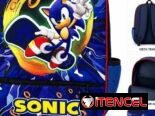 Mochila de sonic y bloque de legos