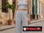 Juegos de pantaloneta y blusa corta