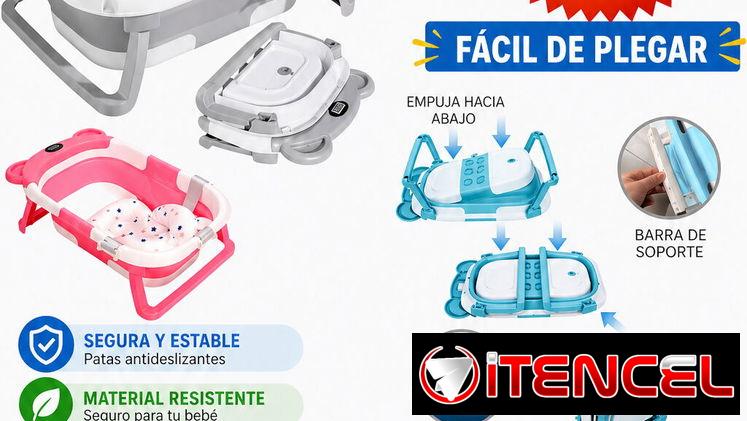 BAÑERA PLEGABLE PARA BEBÉS