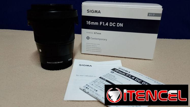 Vendo Sigma 16mm F1.4 para Sony E