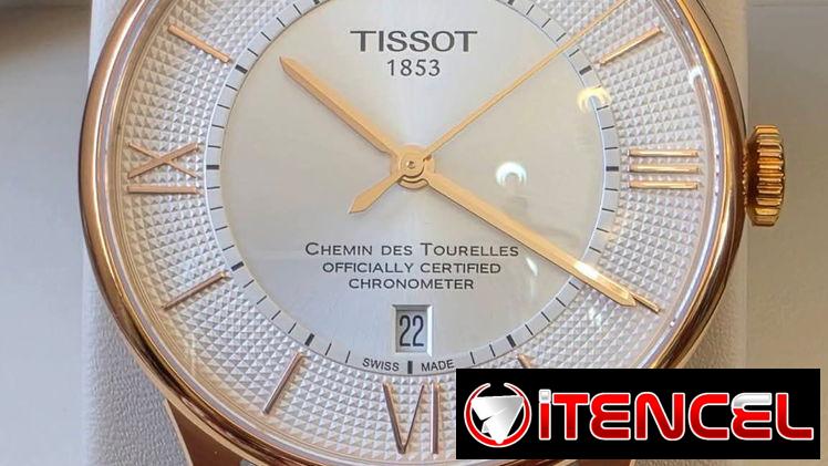 tissot chemin des tourelles automático swiss made