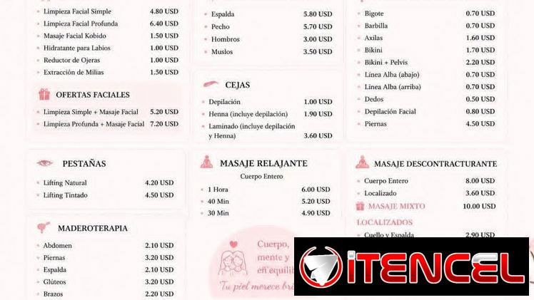🌙✨ MOON’SPA ✨🌙 Masajes, limpiezas faciales, maderoterapia, depilaciones y más.