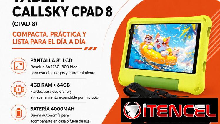 Tablet CallSky Cpad 8 | 8” LCD 4GB RAM 64GB en La Habana