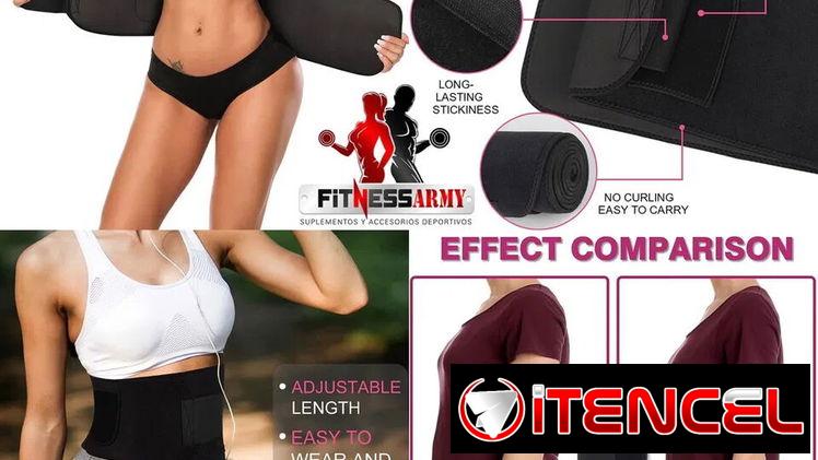 Faja reductora de Neopreno (Quema grasa localizada en el abdomen) 58234161 FITNESSARMY