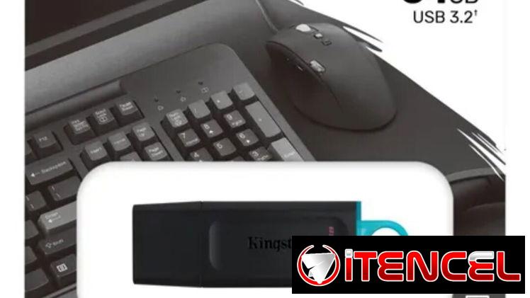 Memoria usb marca Kingston 64 gb 3.2 nueva en su caja