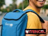 🎒 Mochila SAFE Azul – NUEVA🎒