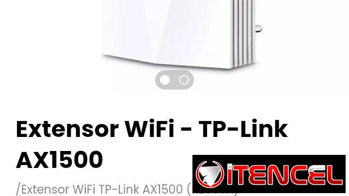 Extensor WiFi – TP-Link AX1500 (RE500X).Tecnología Wi-Fi 6 de última generación