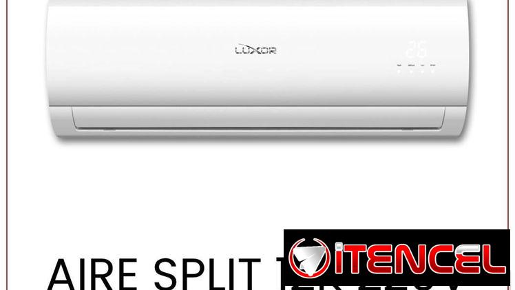 1-AIRE SPLIT 12K 220V R410A LUXOR LED $220.00 $195.00