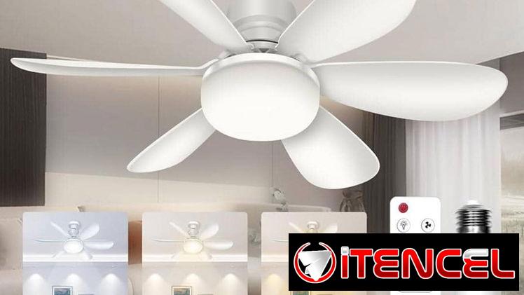 Lámparas de techo con ventilador