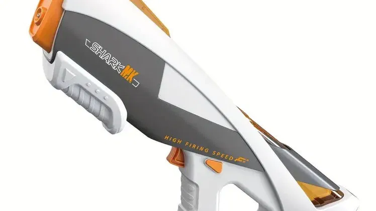 * Pistola de Agua Eléctrica Shark MK1 – Velocidad y Potencia en Cada Disparo