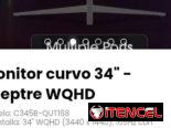 Monitor curvo 34″ – Sceptre WQHD Modelo: C345B-QUT168