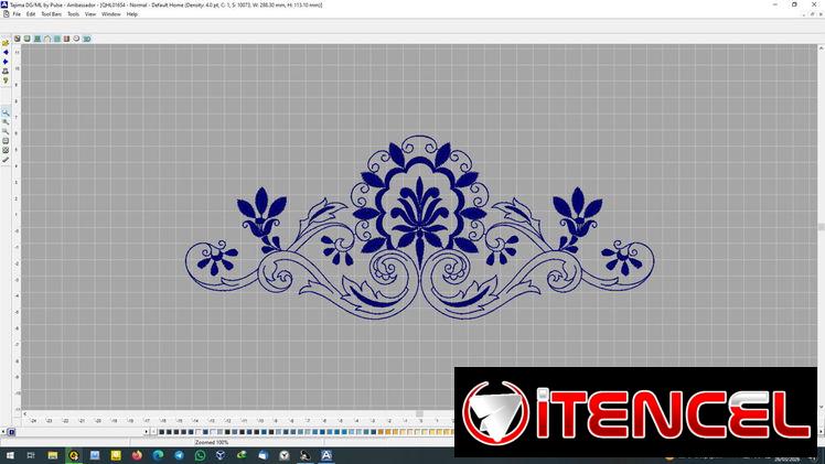 Digitalización de diseños para bordados