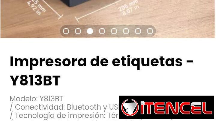 Impresora de etiquetas – Y813BT Modelo: Y813BT
