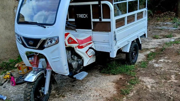 Triciclo de gasolina 250cc de uso casi nuevo ..(Lis)