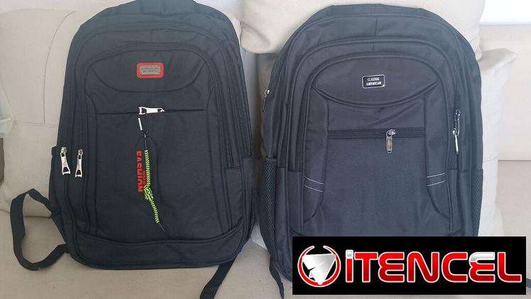 Mochilas grandes cargan más de 12 kg