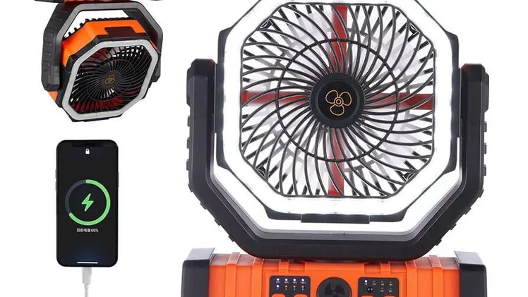 Ventiladores recargables nuevos