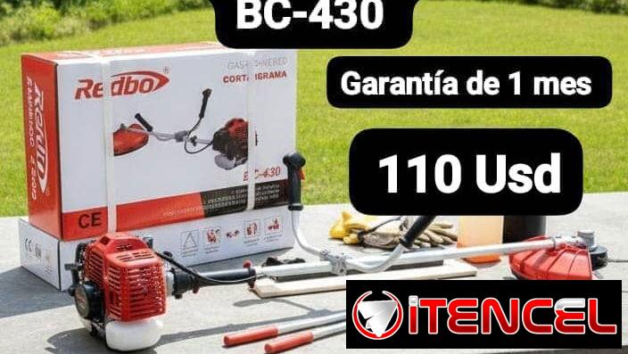 Cortadora de Césped a Gasolina Redbo BC-430, Garantía de 1 mes, Entrega por un mínimo costo adicional para toda La Haban