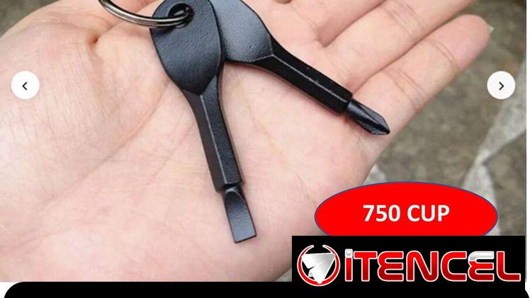 Destornilladores como accesorios de llavero