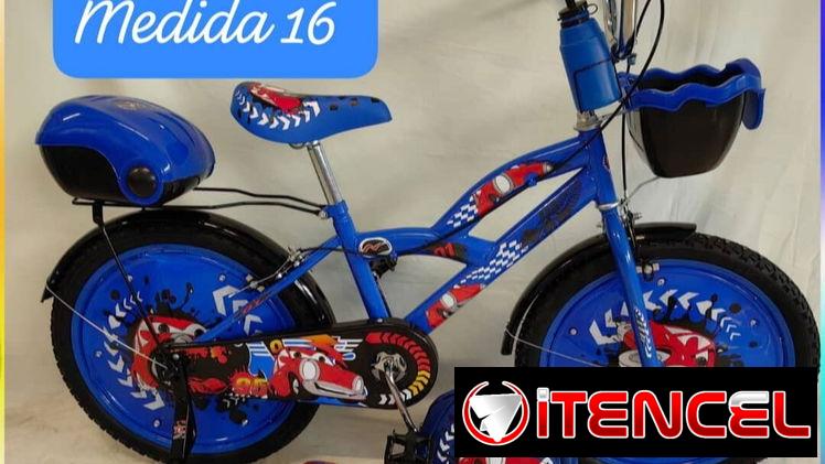 Bicicletas medida 16 para niños