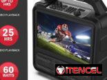 Reproductor de sonido+Televisor con batería integrada